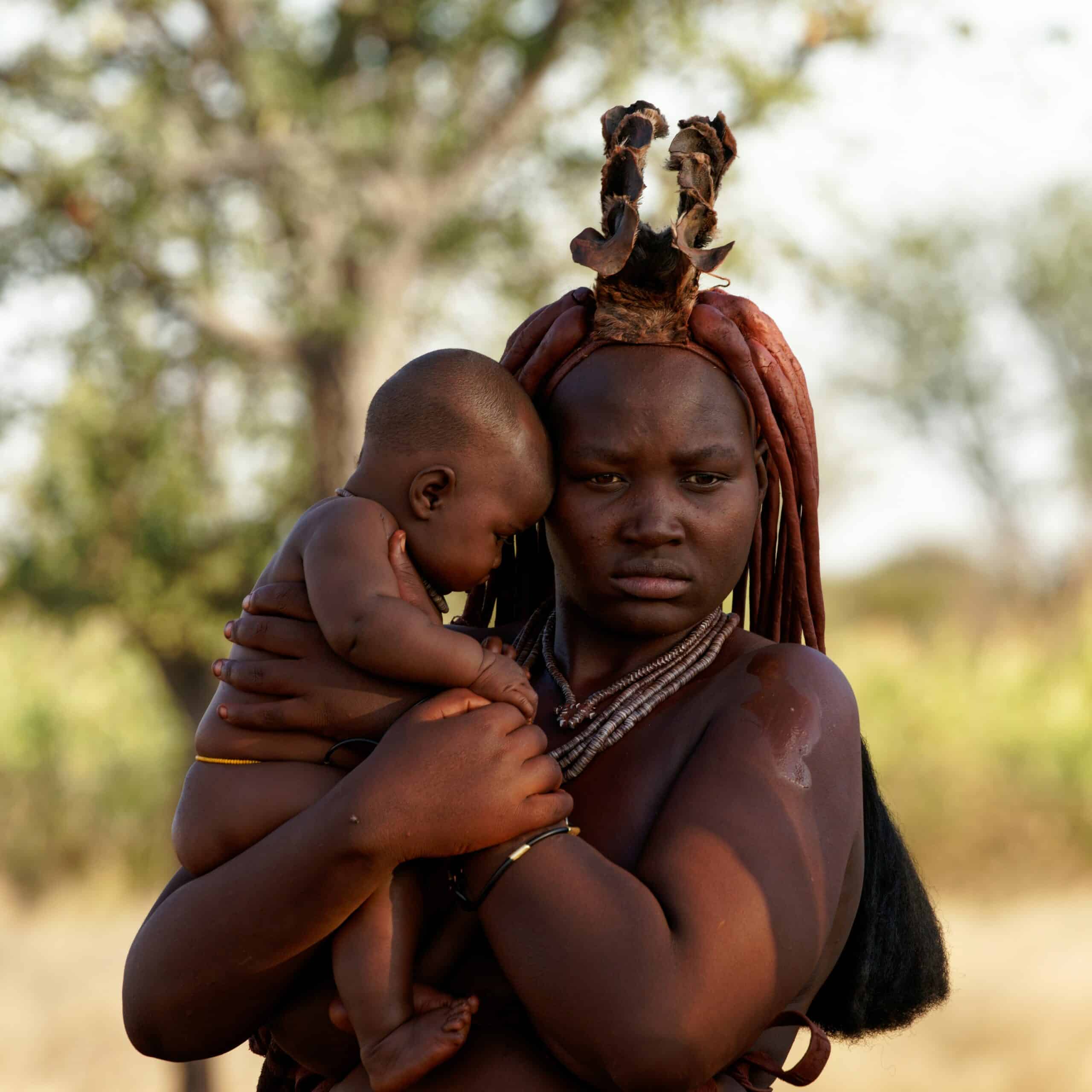 peuple himba en namibie