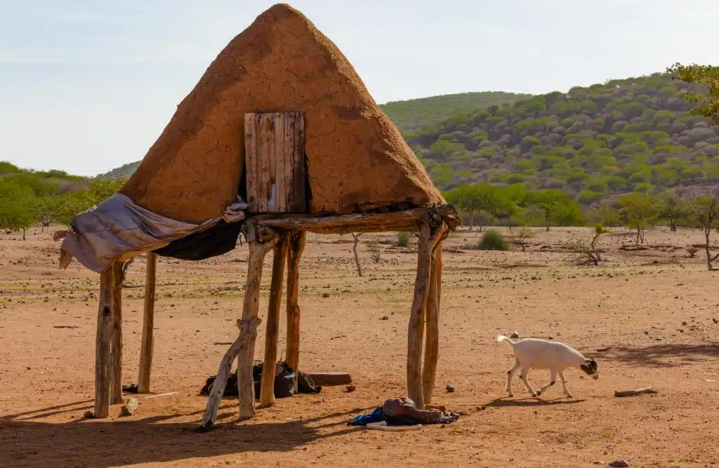 Namibia - storage room - village