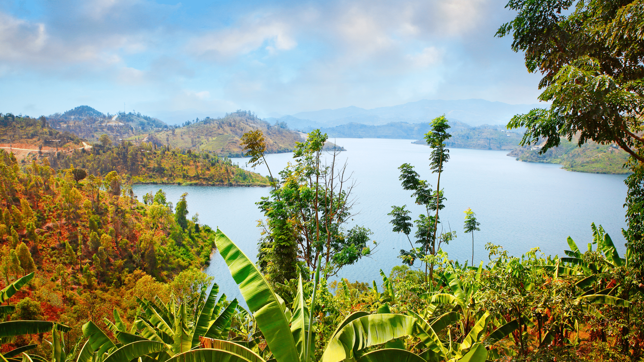 Lake Kivu in Rwanda